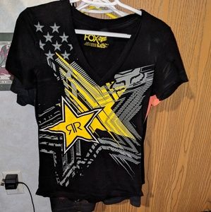Fox rockstar cross shirt
